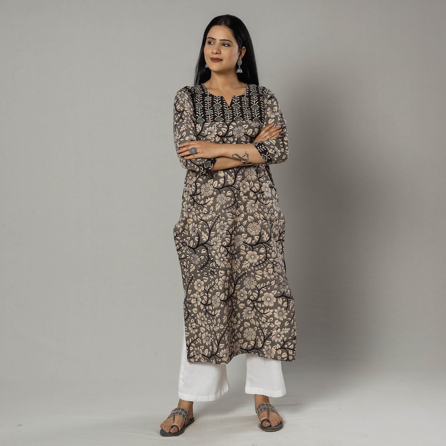 kalamkari printed kurta