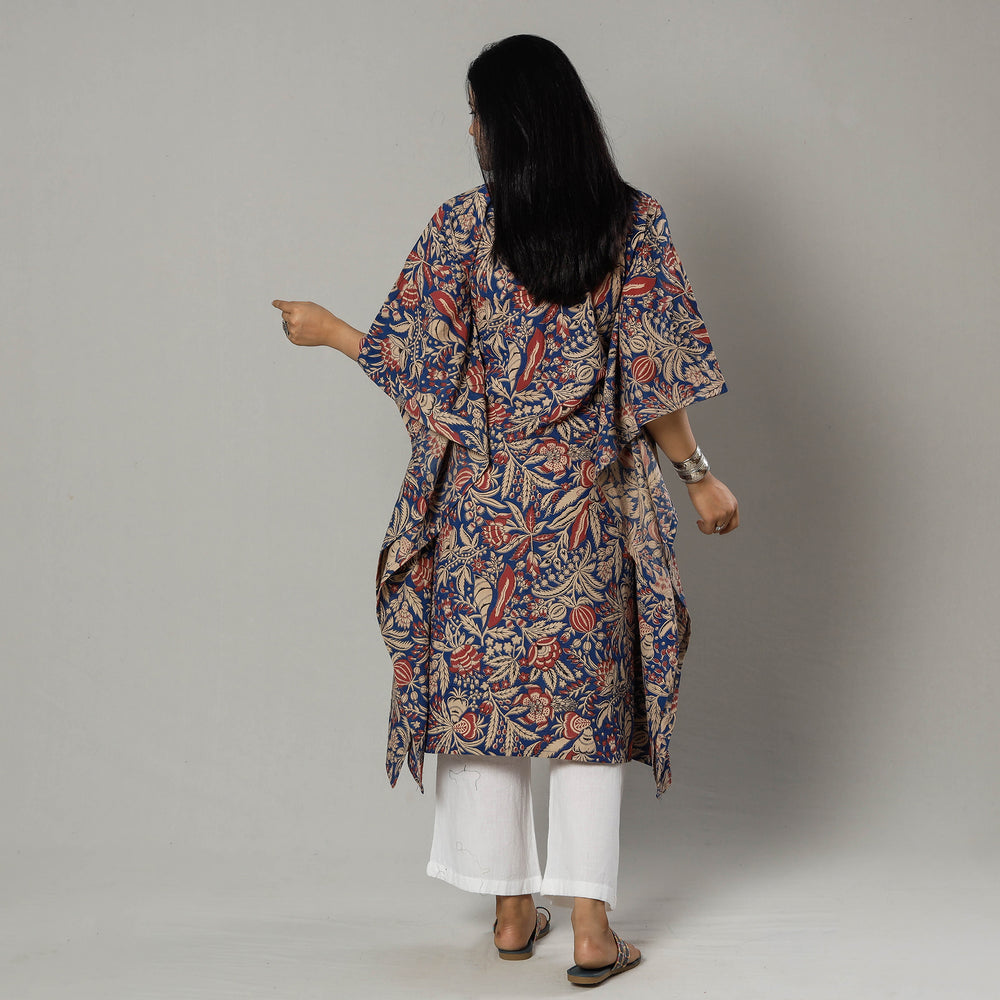 kalamkari printed kaftan kurta