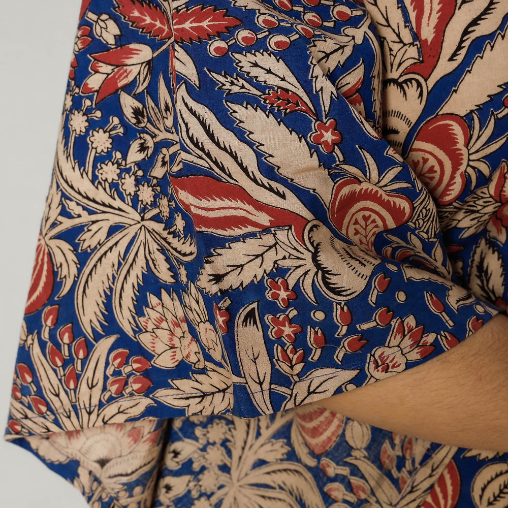 kalamkari printed kaftan kurta