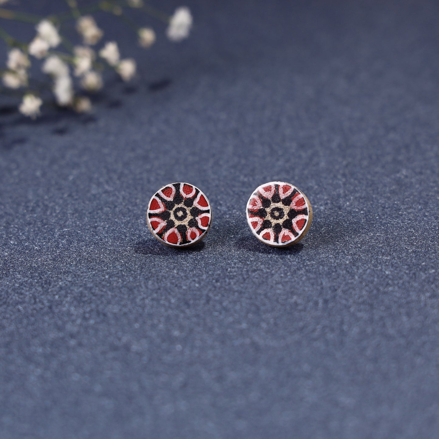 Bamboo Stud Earrings
