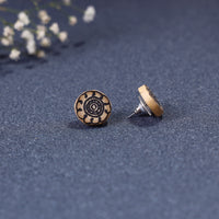 Bamboo Stud Earrings
