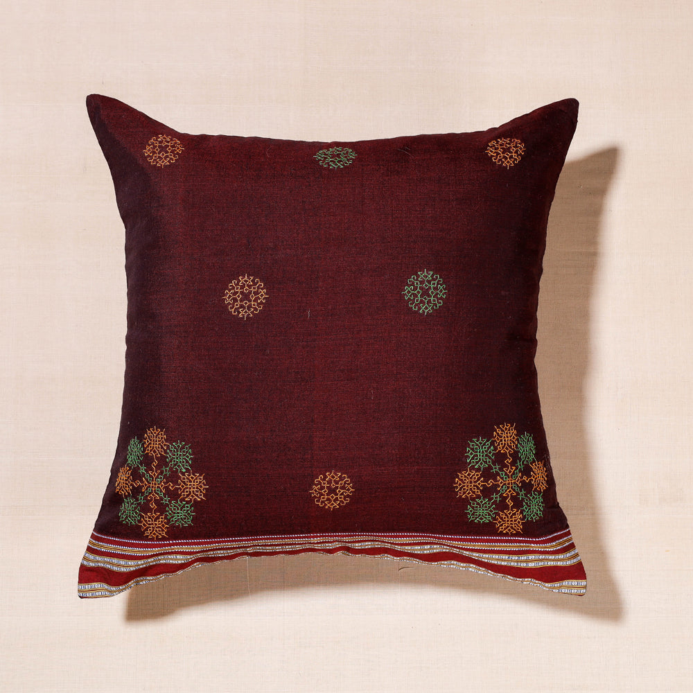 embroidery cotton cushion cover