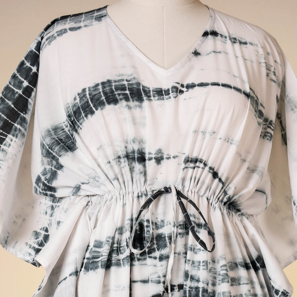 Shibori kaftan