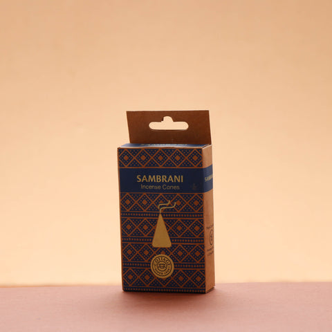 Sambrani - Sri Aurobindo Ashram Natural Incense Cones