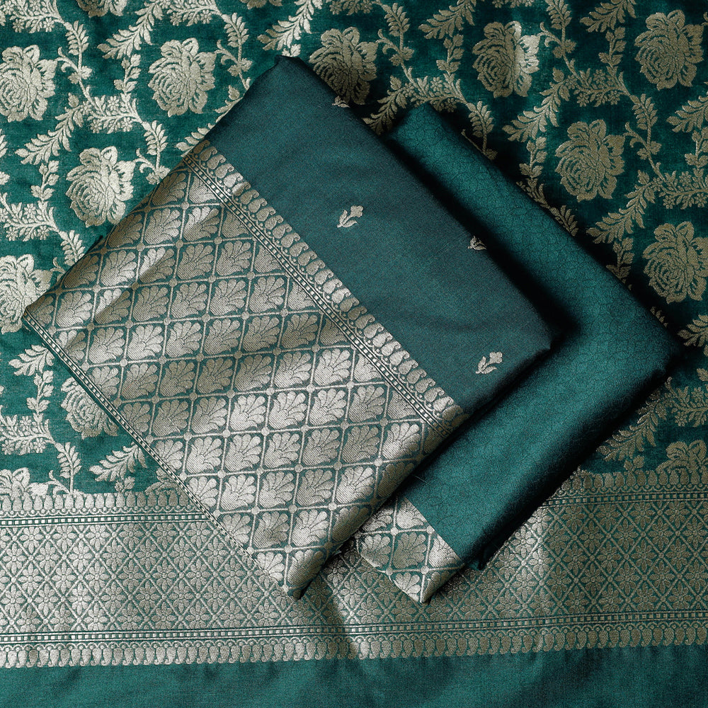 Applique Work Cotton Dress Materials | iTokri आई.टोकरी