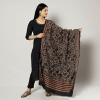 Kantha Embroidery Silk Dupatta 