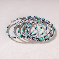 beadwork bangles set