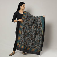 Kantha Embroidery Silk Dupatta 