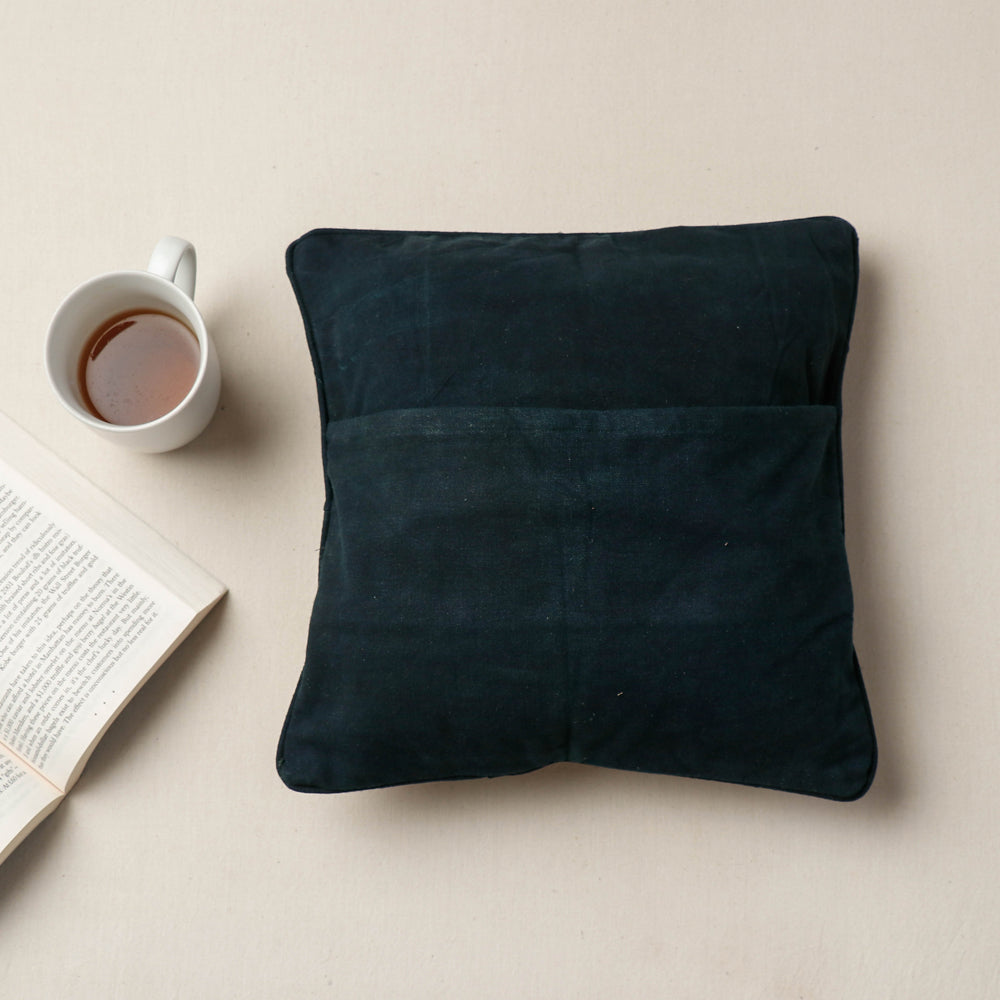 Hand Embroidered Cushion Cover