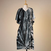 Shibori kaftan 