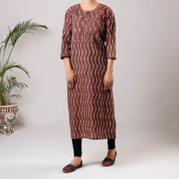 Ikat Weave Kurta