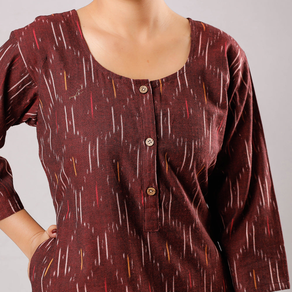  Ikat Weave Kurta