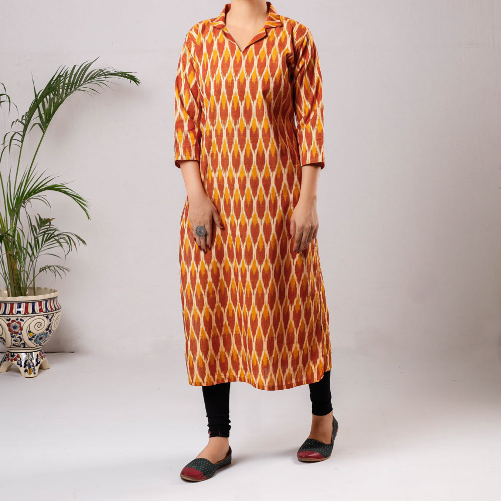  Ikat Weave Kurta