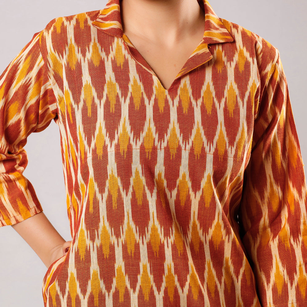  Ikat Weave Kurta