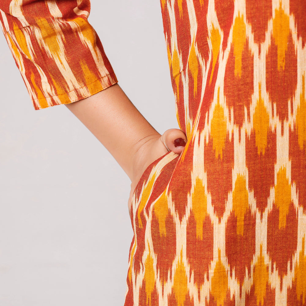  Ikat Weave Kurta