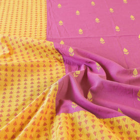 Buy Jacquard Cotton Double Bed Cover with Pillow Covers l iTokri.com