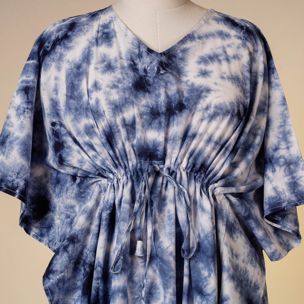 Shibori kaftan 