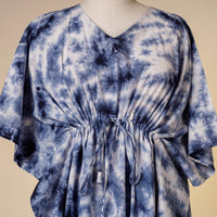 Shibori kaftan 