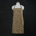 Beige Kalamkari Block Printed Cotton Apron 