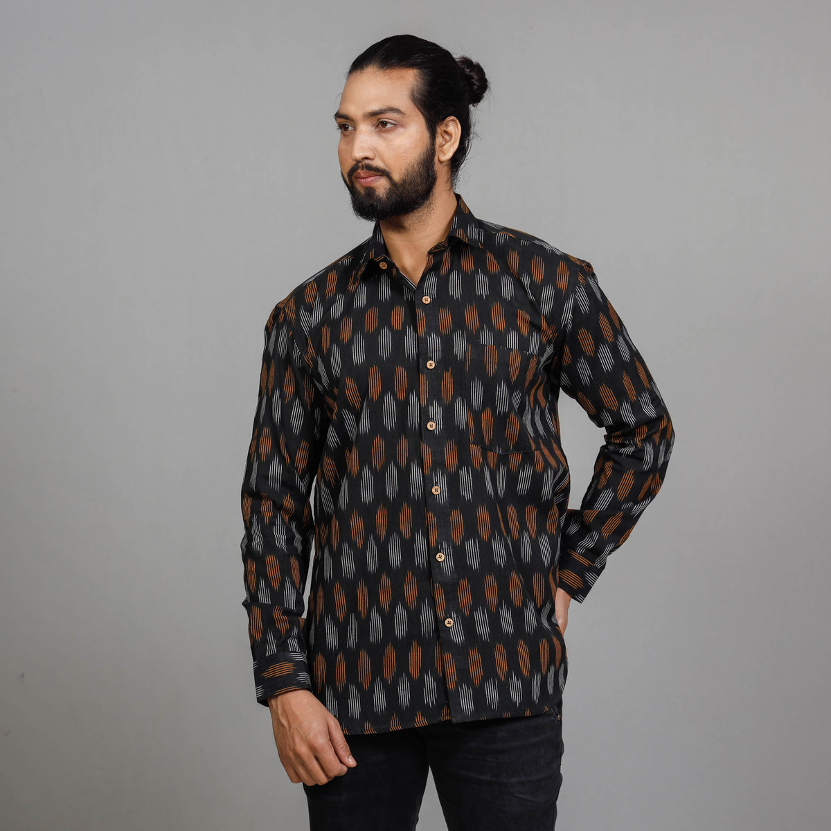 pochampally ikat shirt