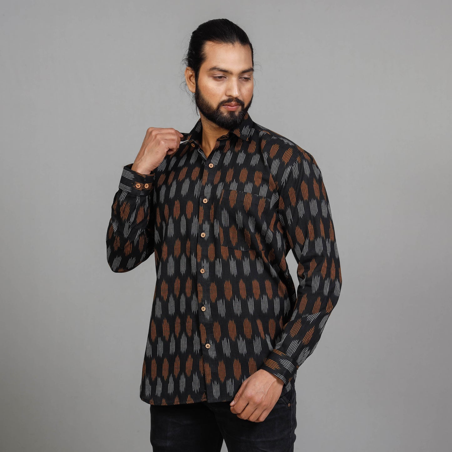 pochampally ikat shirt