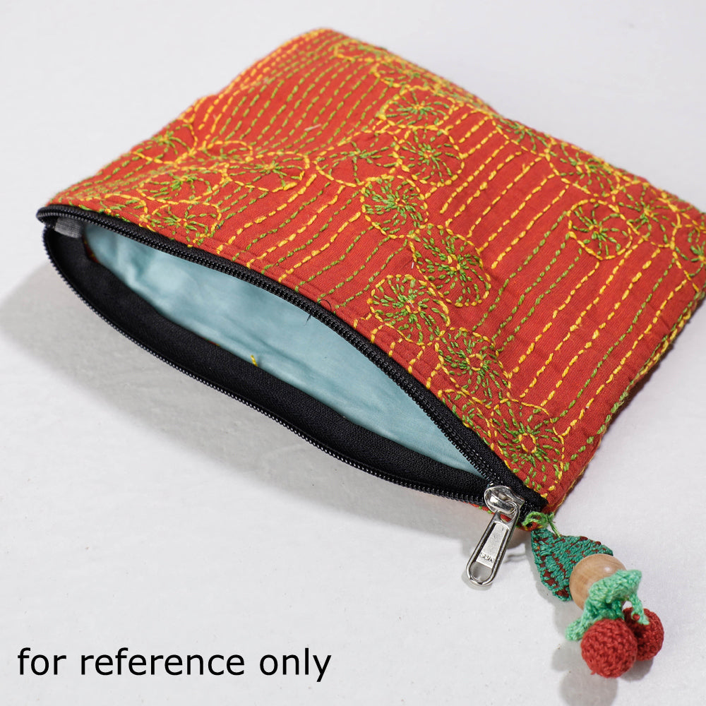 Cotton Cosmetic Pouch
