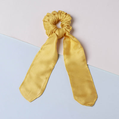 Handmade Modal Silk Elastic Rubber Band/Scrunchie Tie