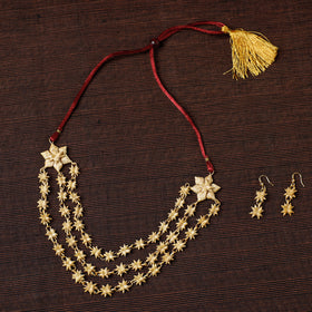  Handcrafted Bamboo Necklace Set by Daya Patki 
