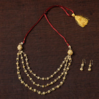 bamboo necklace set