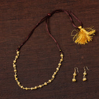 bamboo necklace set