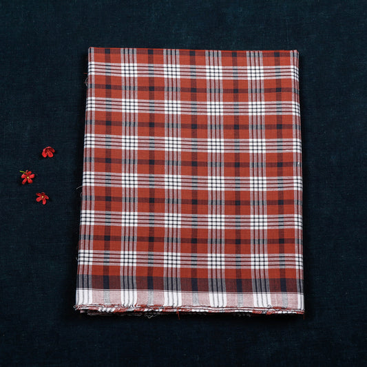 Brown - Calicut Kuriappilly Pure Handloom Cotton Lungi