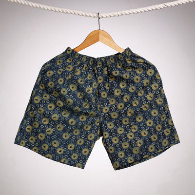 Ajrakh Block Printing Cotton Unisex Boxer/Shorts
