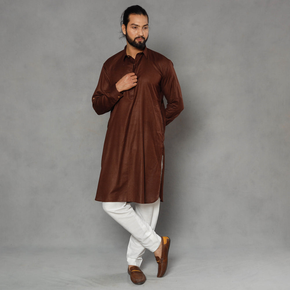 Long Pathani Men Kurta
