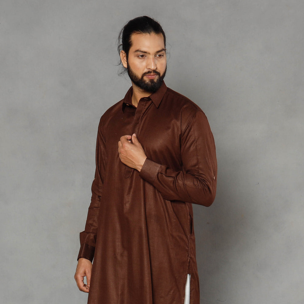 Long Pathani Men Kurta
