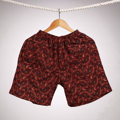 Ajrakh Block Printing Cotton Unisex Boxer/Shorts