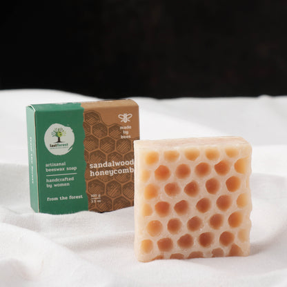 Sandal - Last Forest Artisanal Beeswax Soap - 100 gm