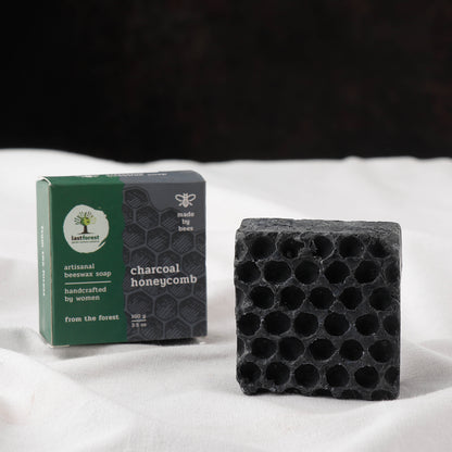 Charcoal - Last Forest Artisanal Beeswax Soap - 100 gm