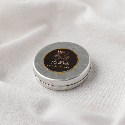 Natural Handmade Lip Balm - Chocolate and Vanilla