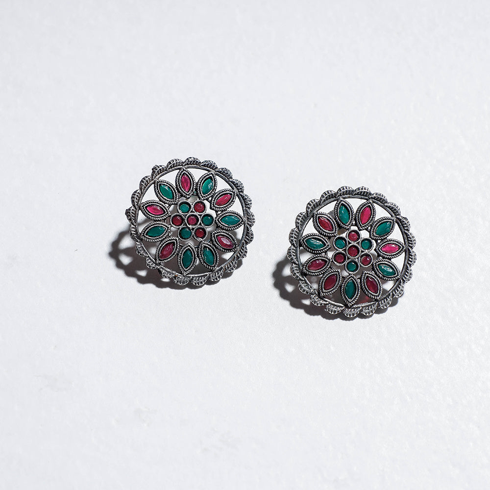 oxidised earrings