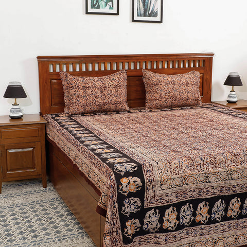 kalamkari double bed cover