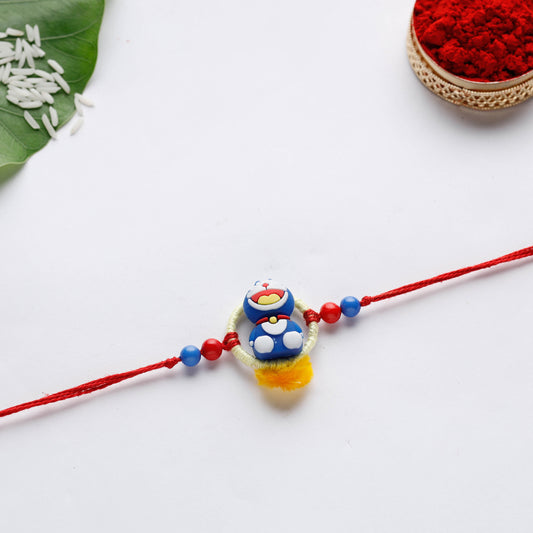 Doraemon - Tiny Toy Beadwork Kids Rakhi