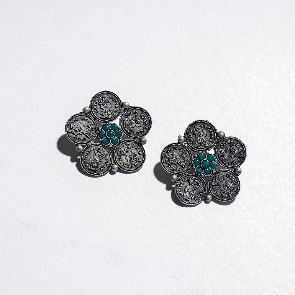 oxidised earrings