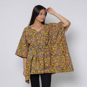 Sanganeri Block Print Cotton Kaftan (Short)