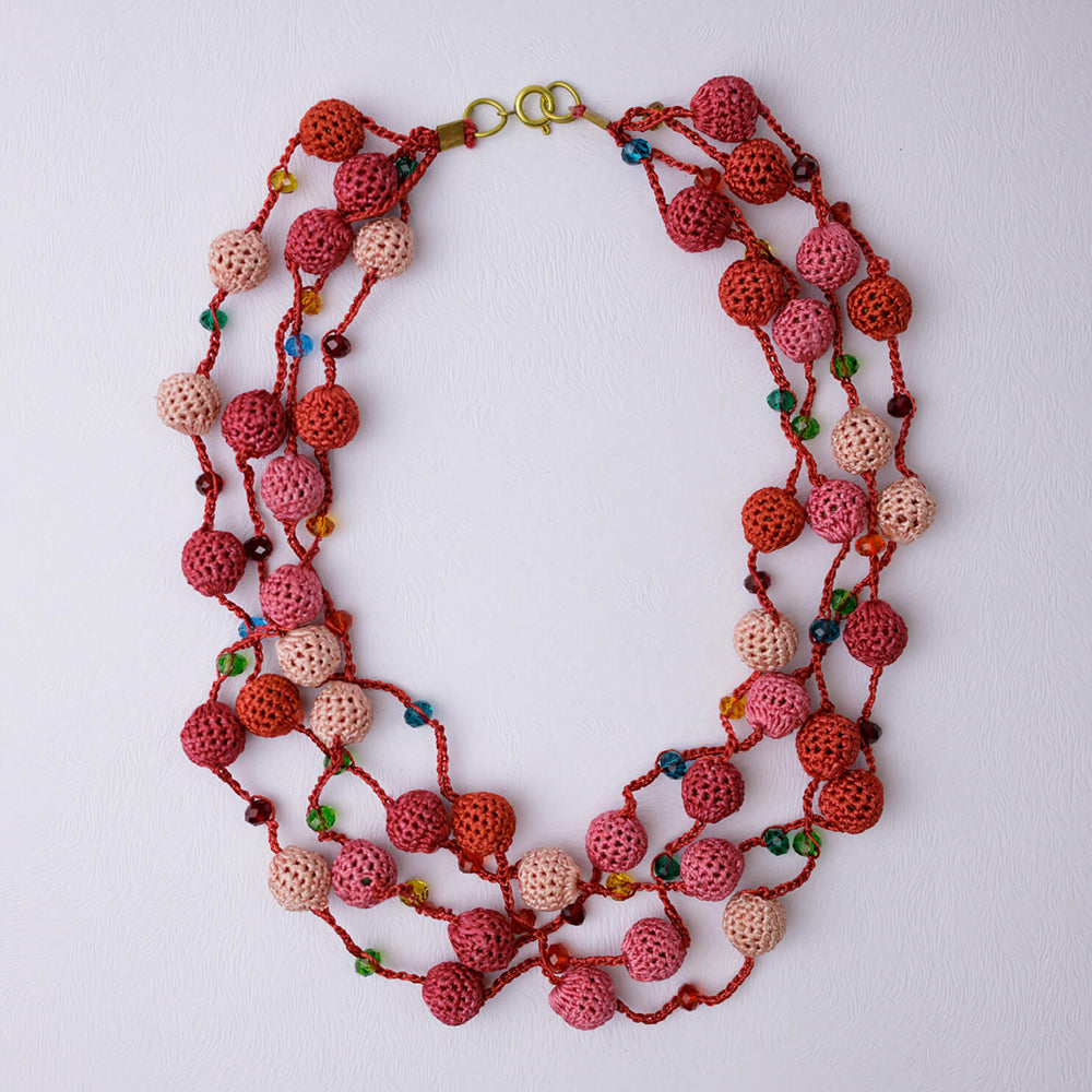 crochet necklace