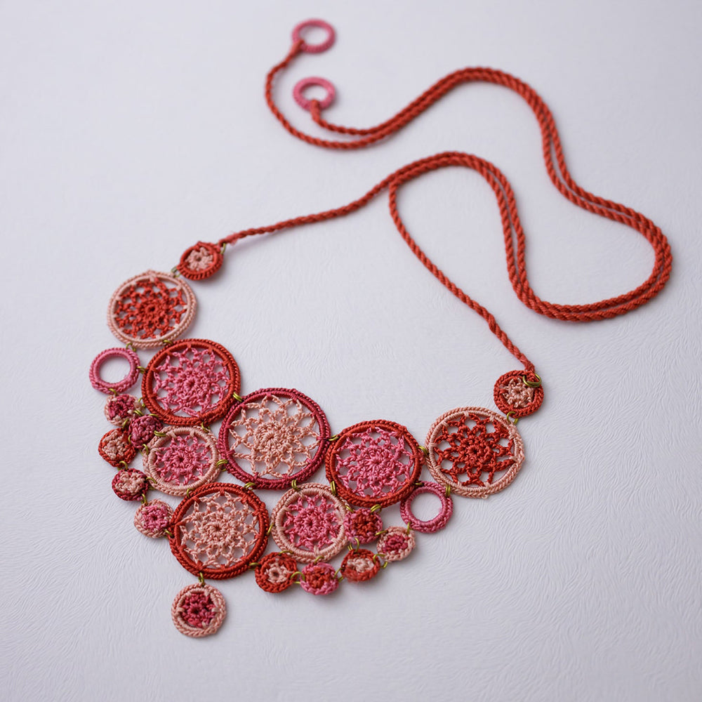 crochet necklace