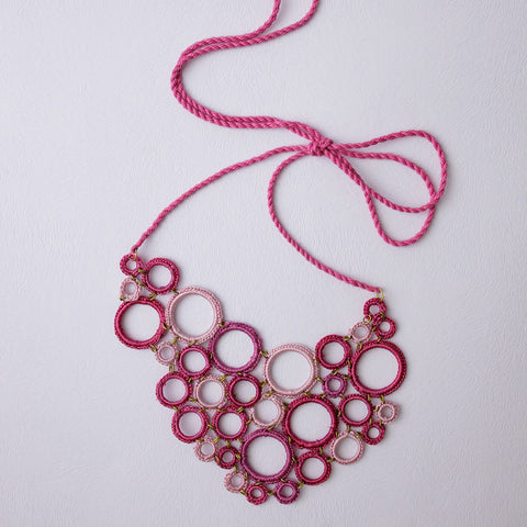 crochet necklace