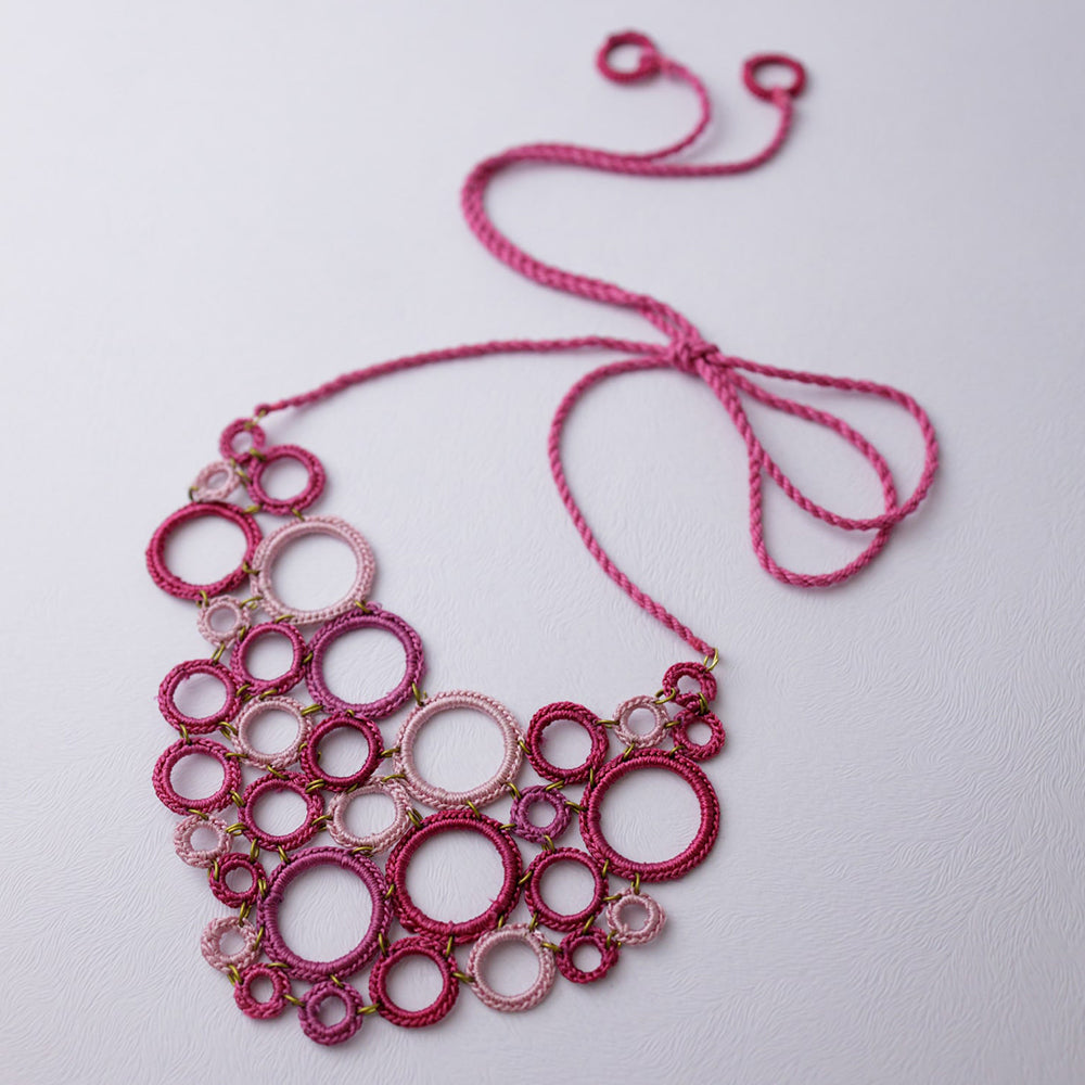 crochet necklace