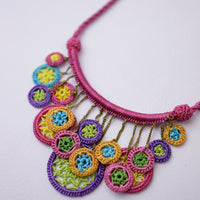 crochet necklace