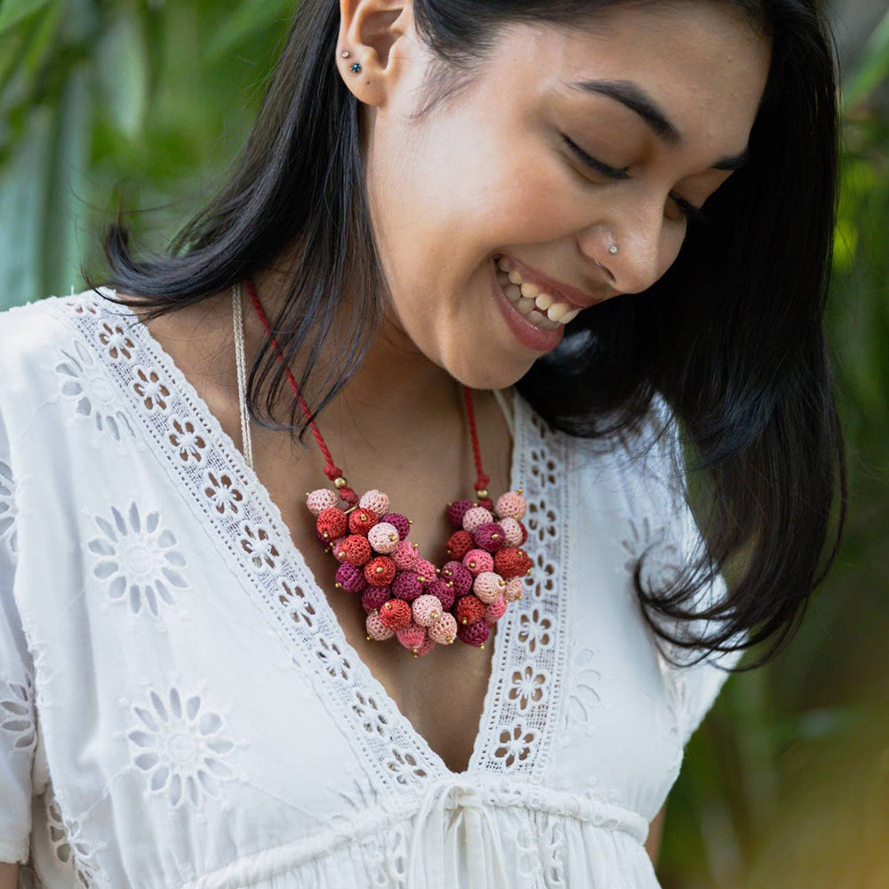 crochet necklace