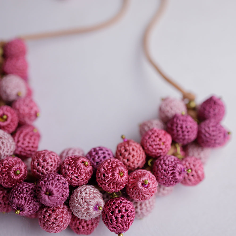 crochet necklace